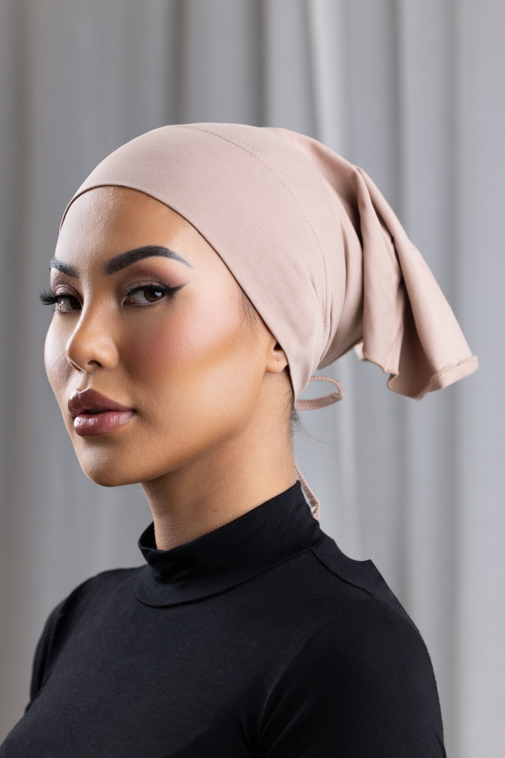 Drape Tie Back Cap - Dark Shades