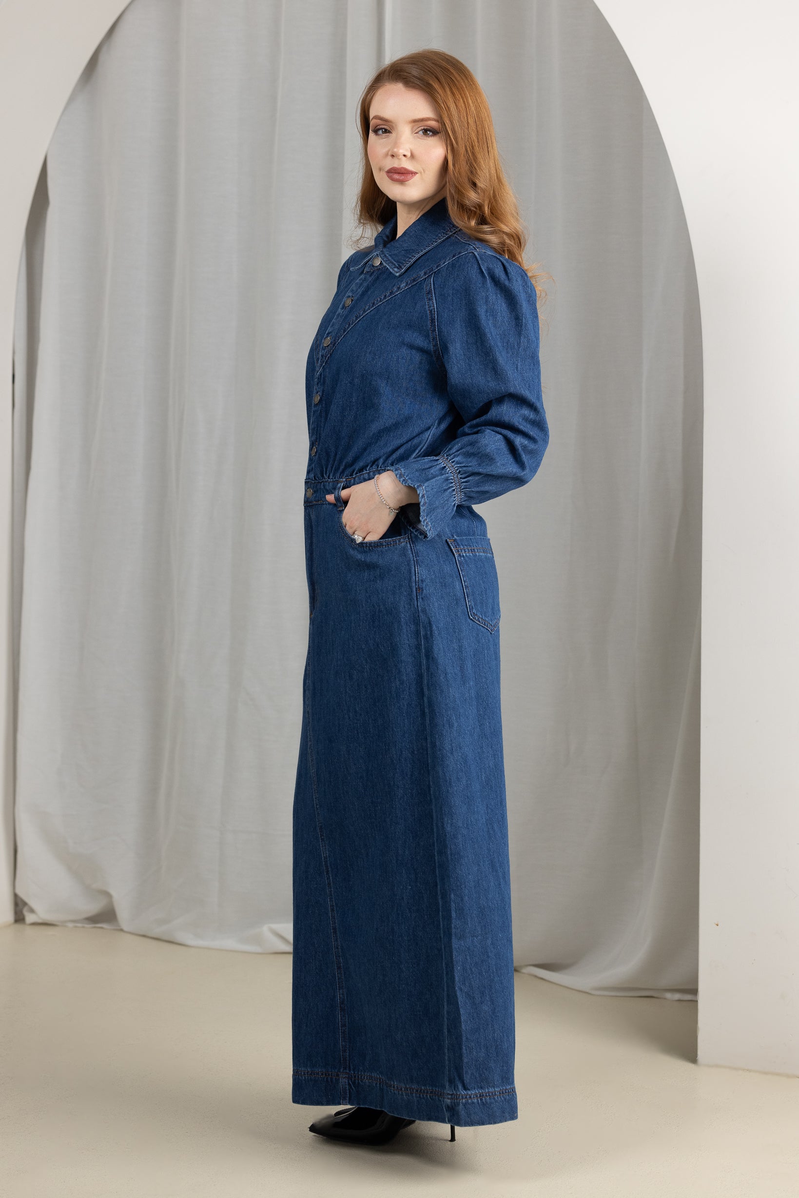 CGJ1712-MBLU-MidBlue-denim-dress