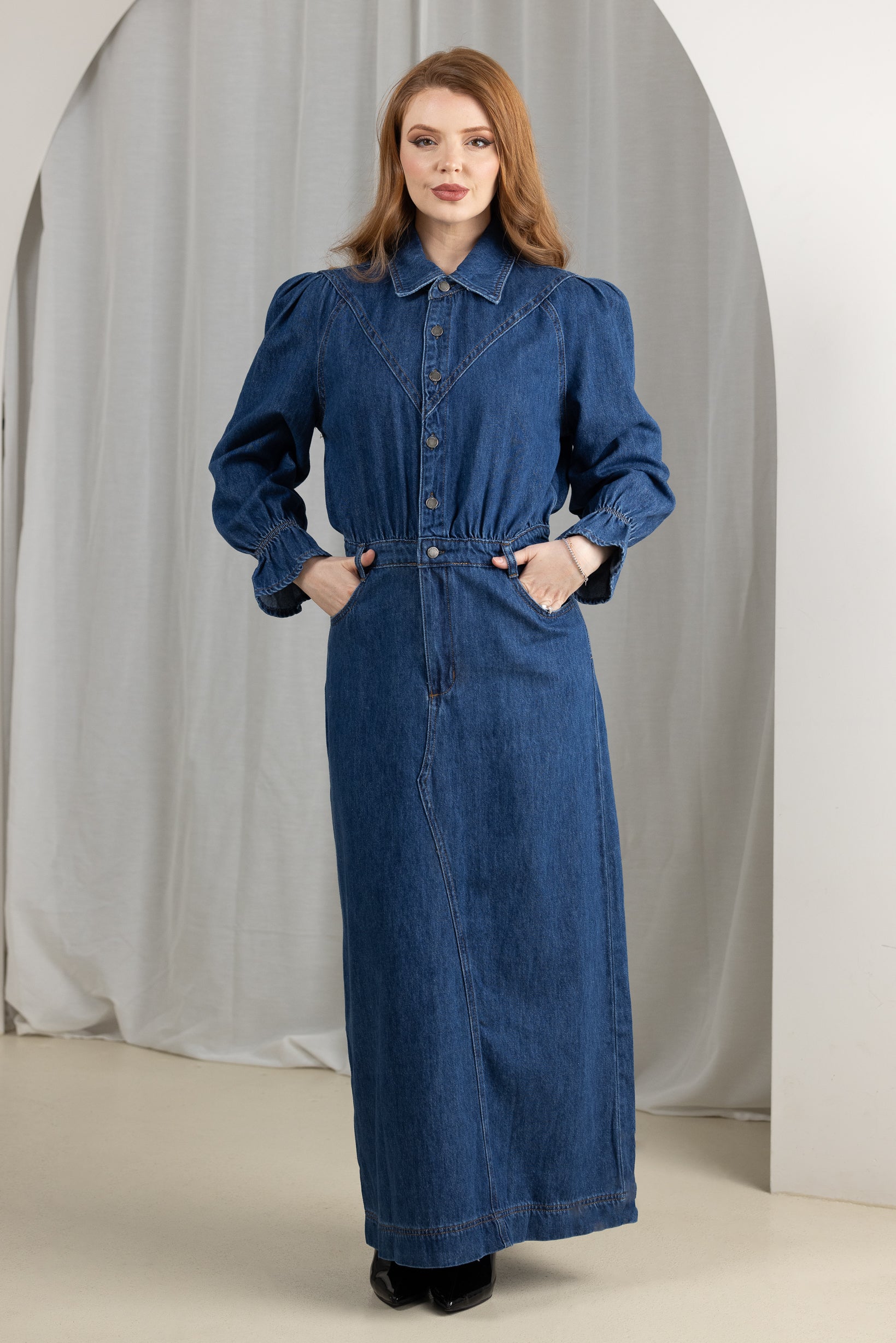 CGJ1712-MBLU-MidBlue-denim-dress