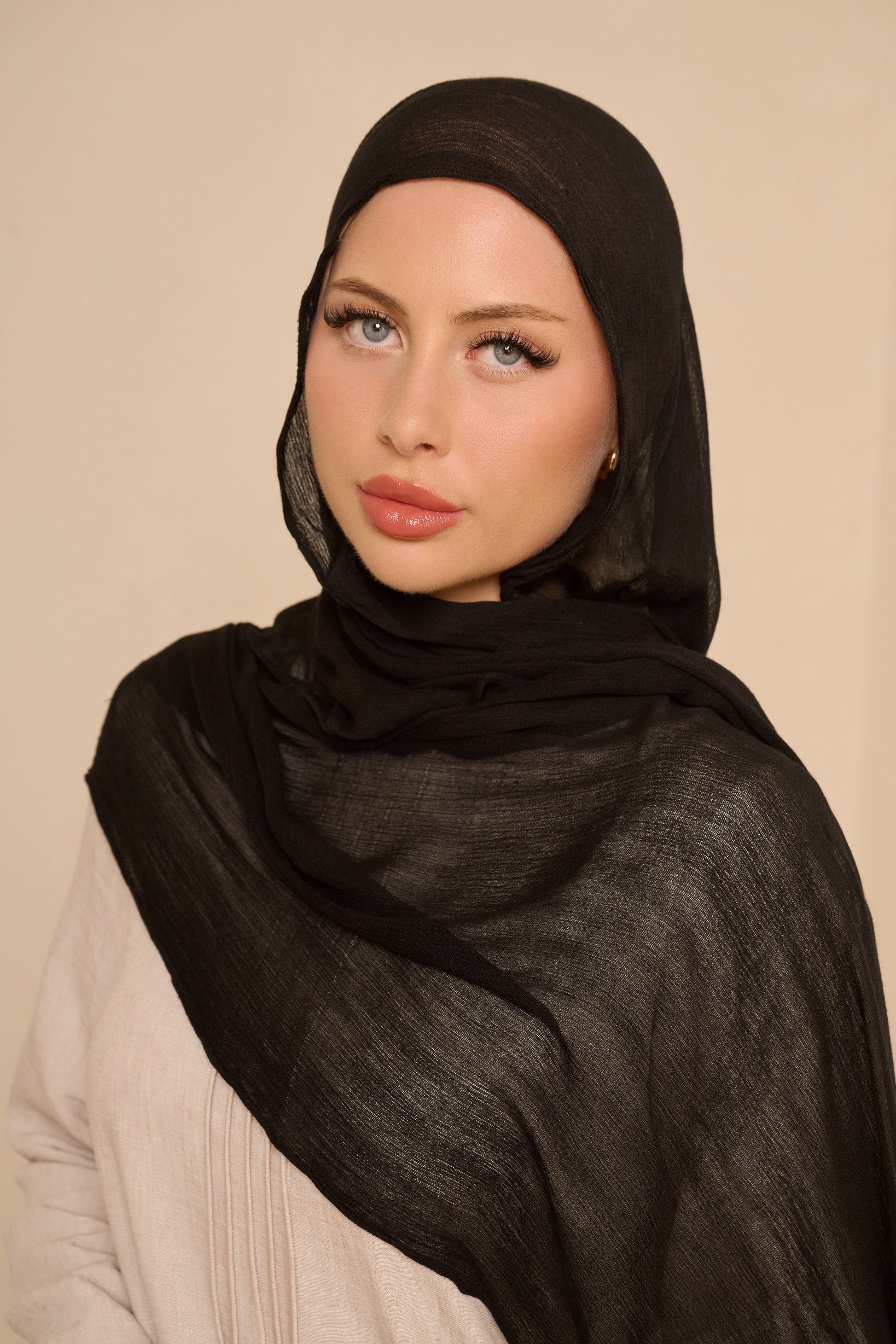 CMS001-Jetblack-hijab-shawl