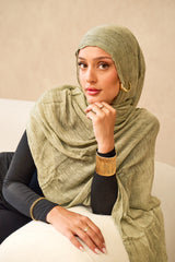 CMS001-Olive-shawl-hijab