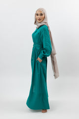 K1064-RGRN-abaya-dress-linen