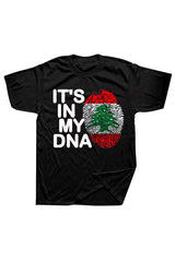 T-shirt en coton du Liban