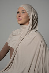 Instant Jersey Hijab - Light Shades