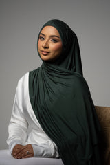 Instant Jersey Hijab - Dark Shades