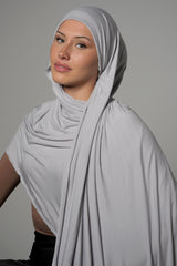 Instant Jersey Hijab - Light Shades