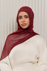 Luxe Modal Shawl - Shades of Red