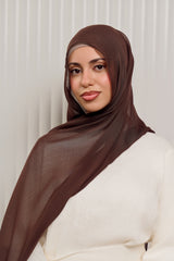 Luxe Modal Shawl - Shades of Brown