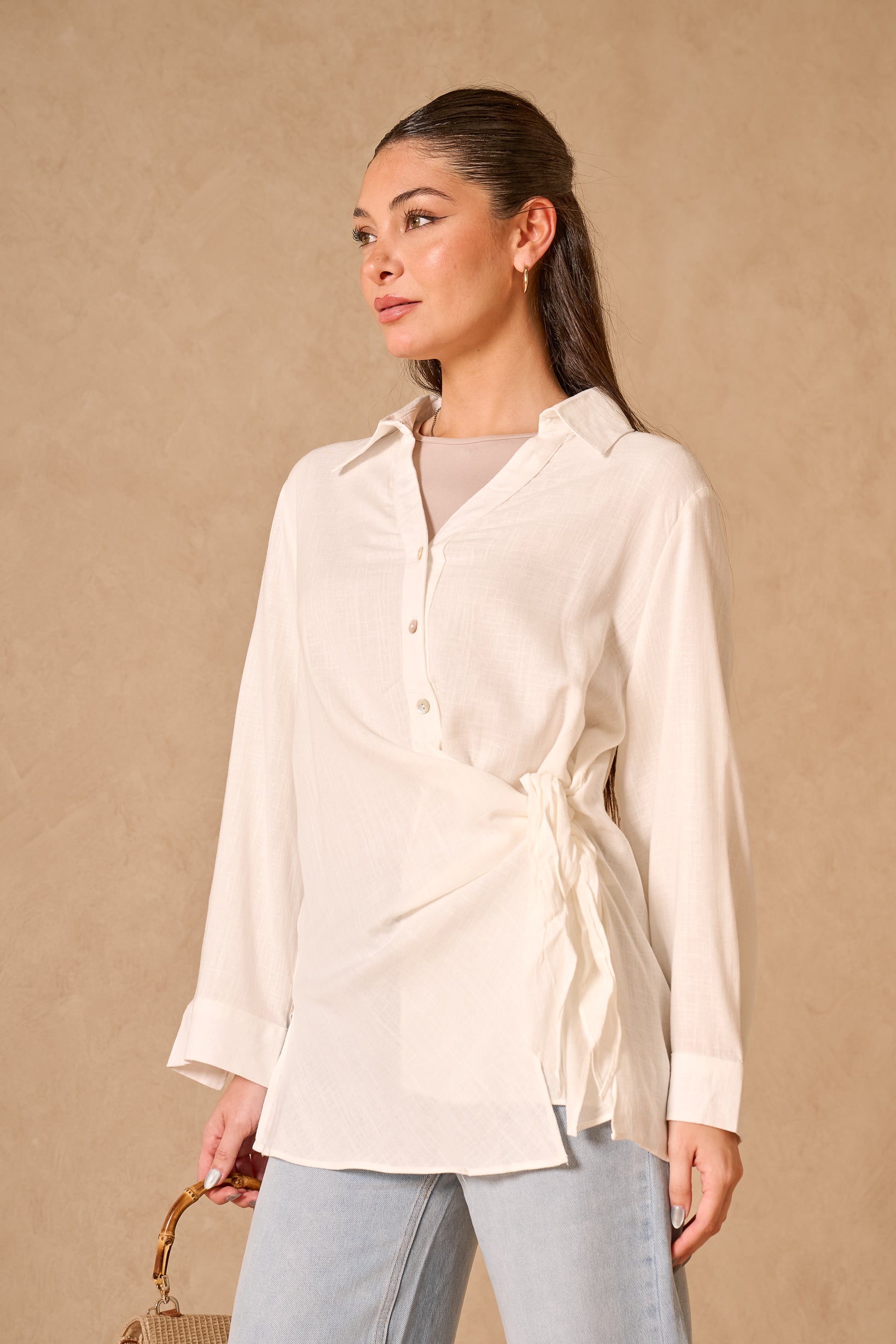 Harper Wrap Shirt