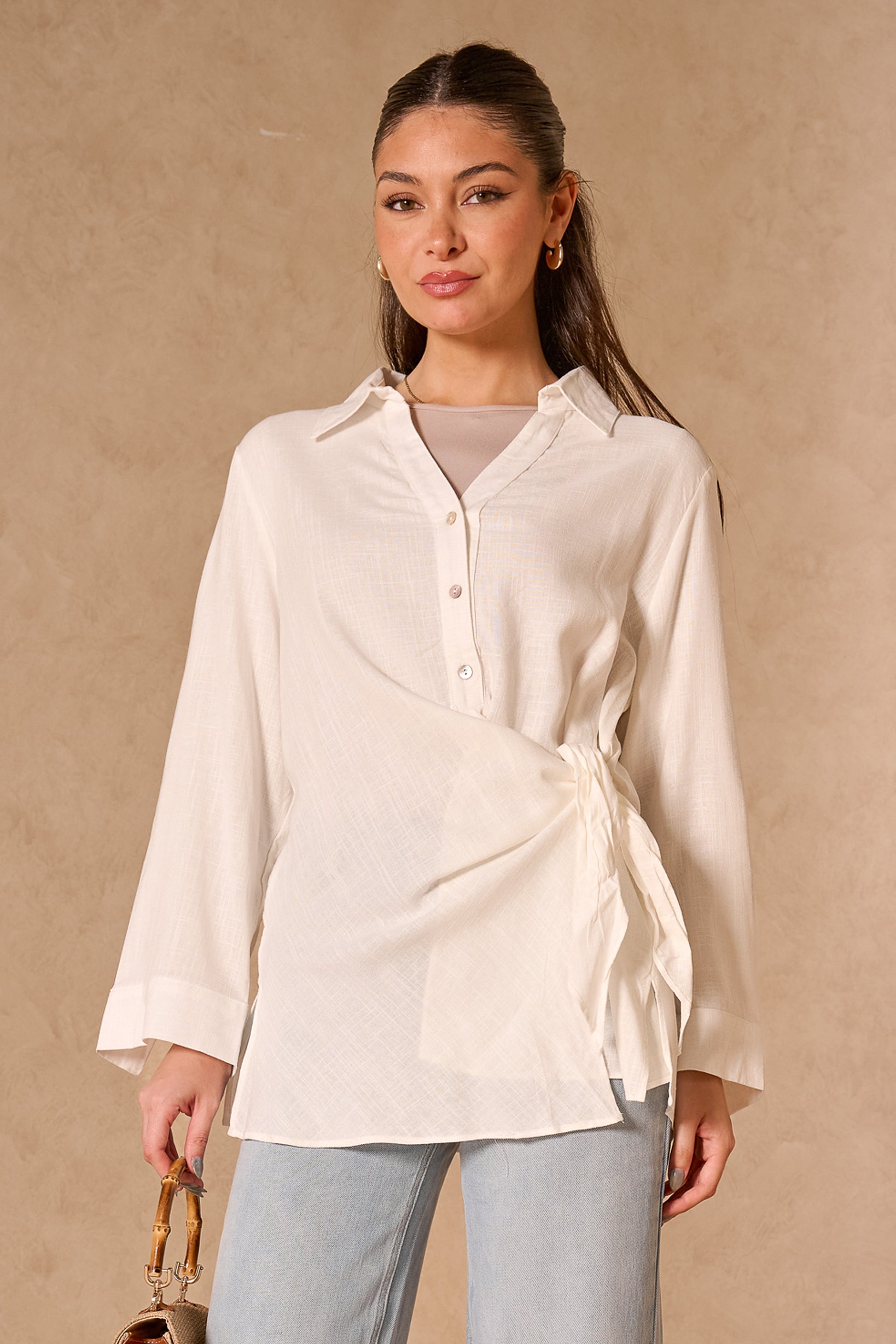 Harper Wrap Shirt