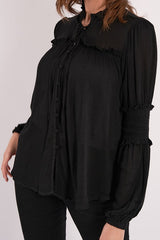 M00166ABlack-blouse-top