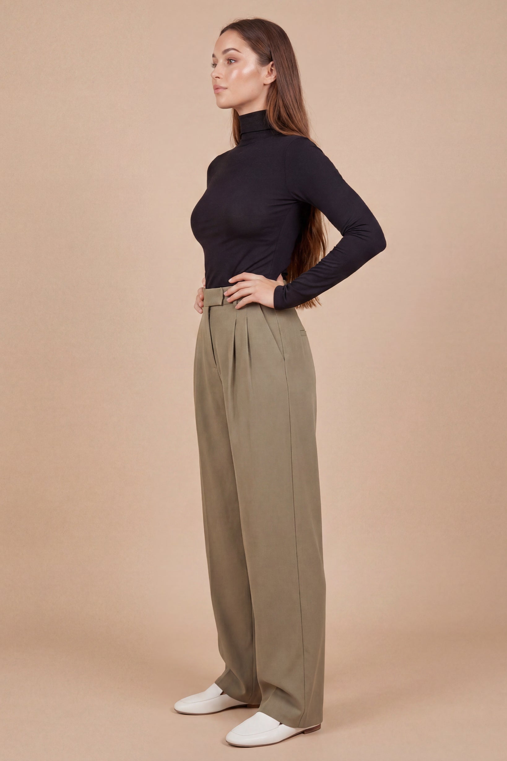 High Neck Body Top