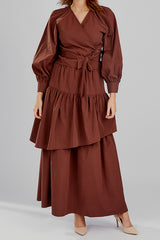 M00306Chocolate-skirt