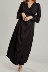 M7485APlainBlack-dress-abaya