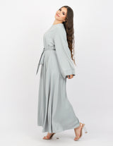 M7635-LightGreen-abaya-dress
