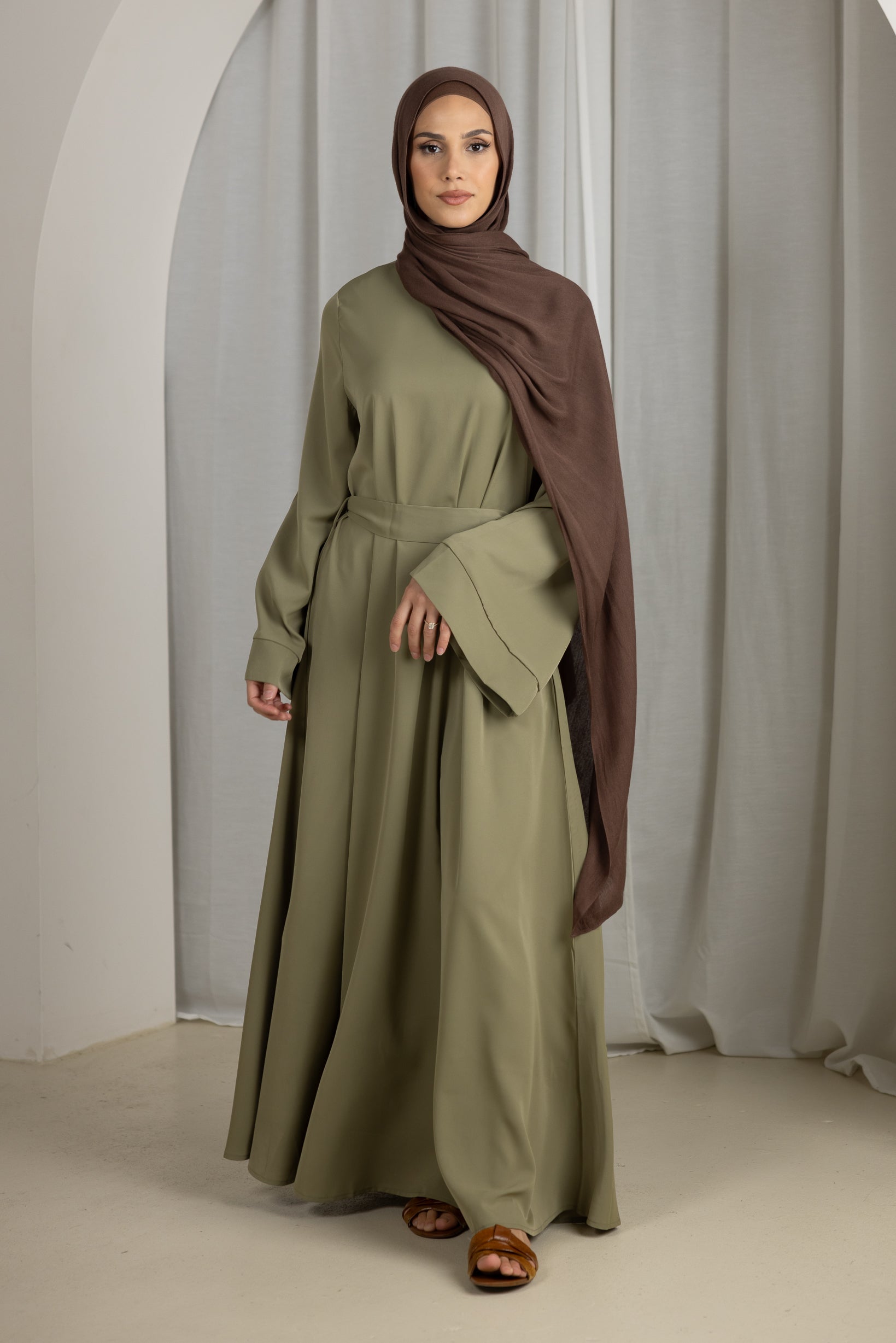perfect green dress KHADEEJA 04 main image 1