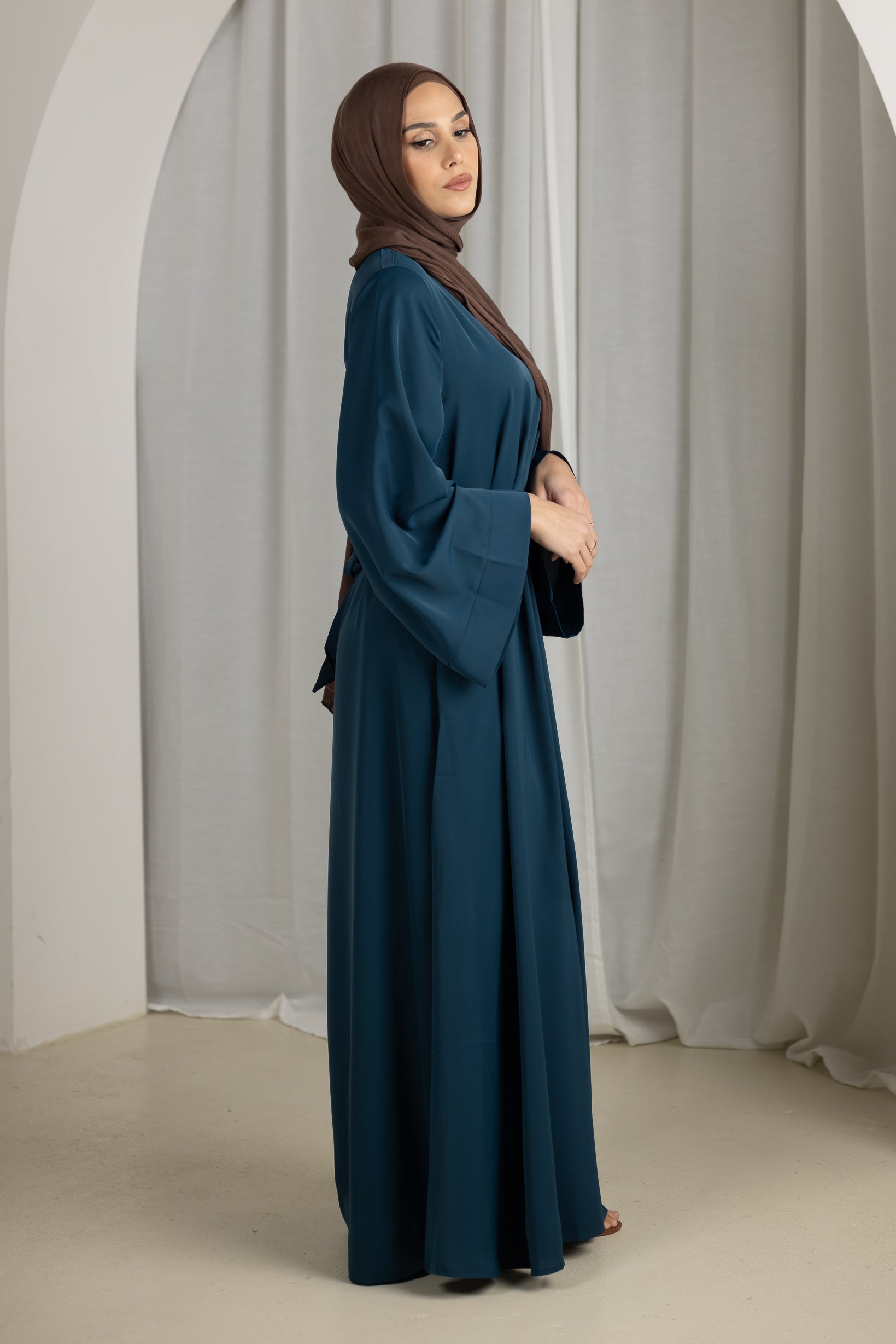 M7635Turquoise-abaya-dress