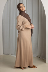 M7691Mocha-abaya-dress