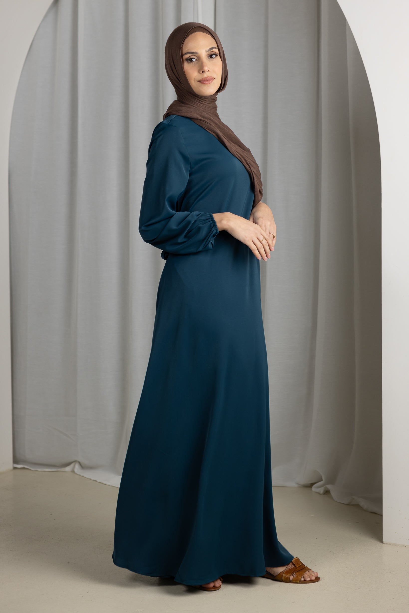 M7691Turquoise-abaya-dress