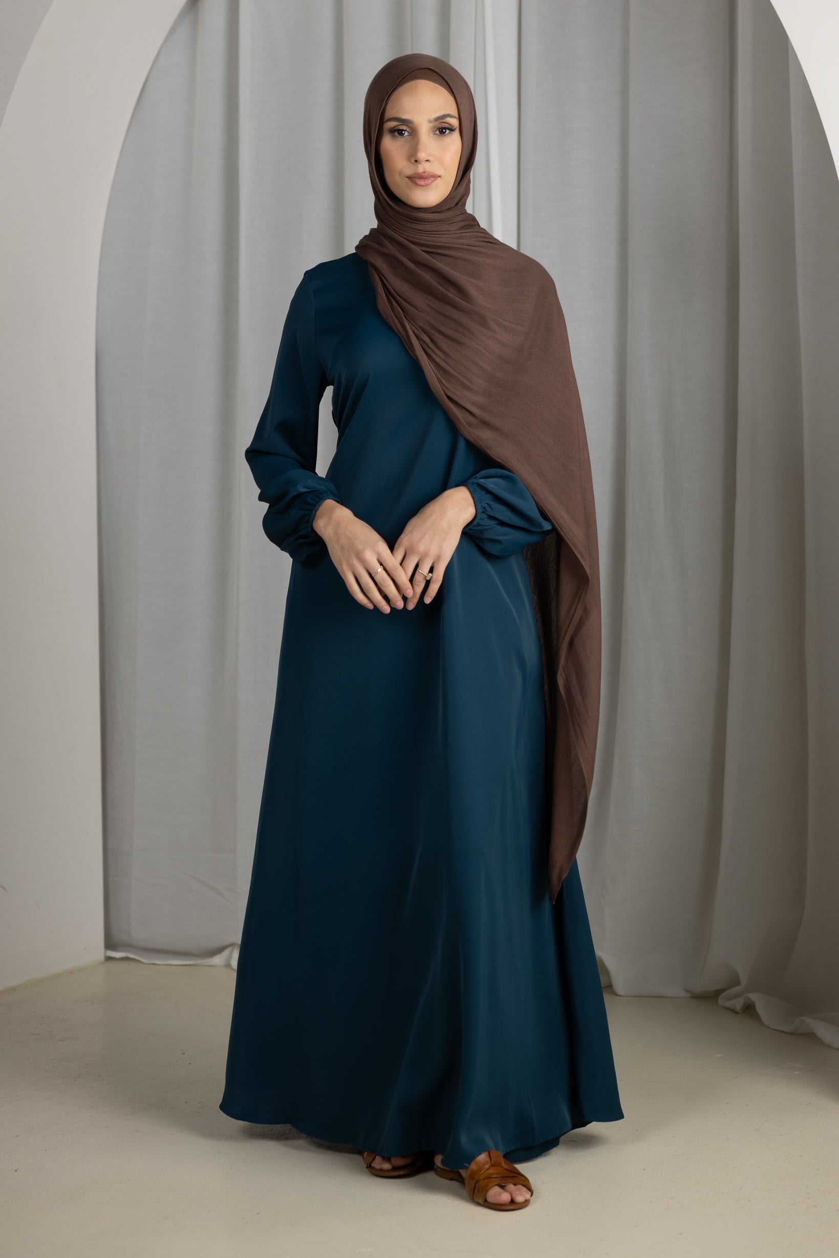 M7691Turquoise-abaya-dress