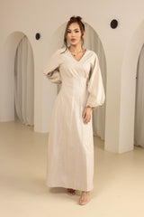 M7797Nude-dress-abaya #color_Nude