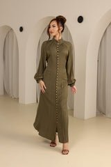 M7821Khaki-dress-abaya