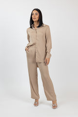 M8095ANDM8096-Nude-shirt-pant-set