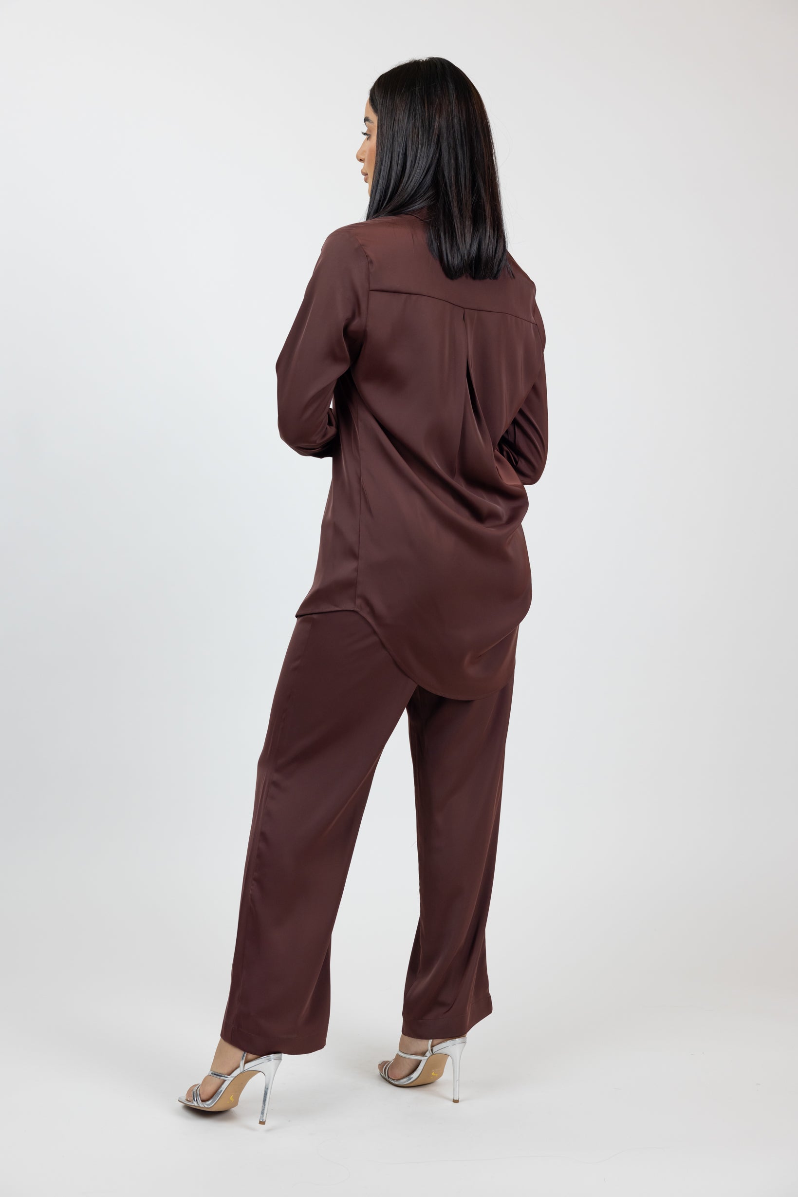 M8095ANDM8096Chocolate-shirt-pant-set