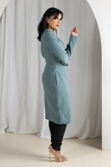 M8152Emeraldgreen-zip-jacket