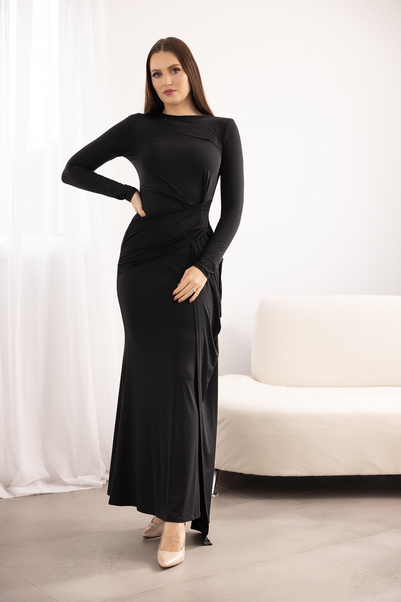 M8225Black-dress-abaya