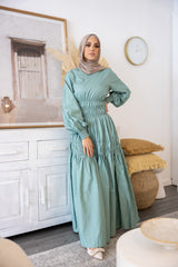 M8240Sage-dress-abaya