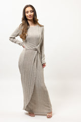 M8410Bone-knit-dress