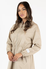 M8419Beige-zip-jacket