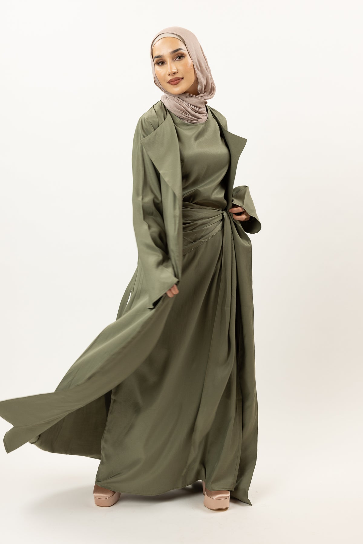 Cassidy Tie Cardigan - Premium Modest Cardigan for Women - Modelle