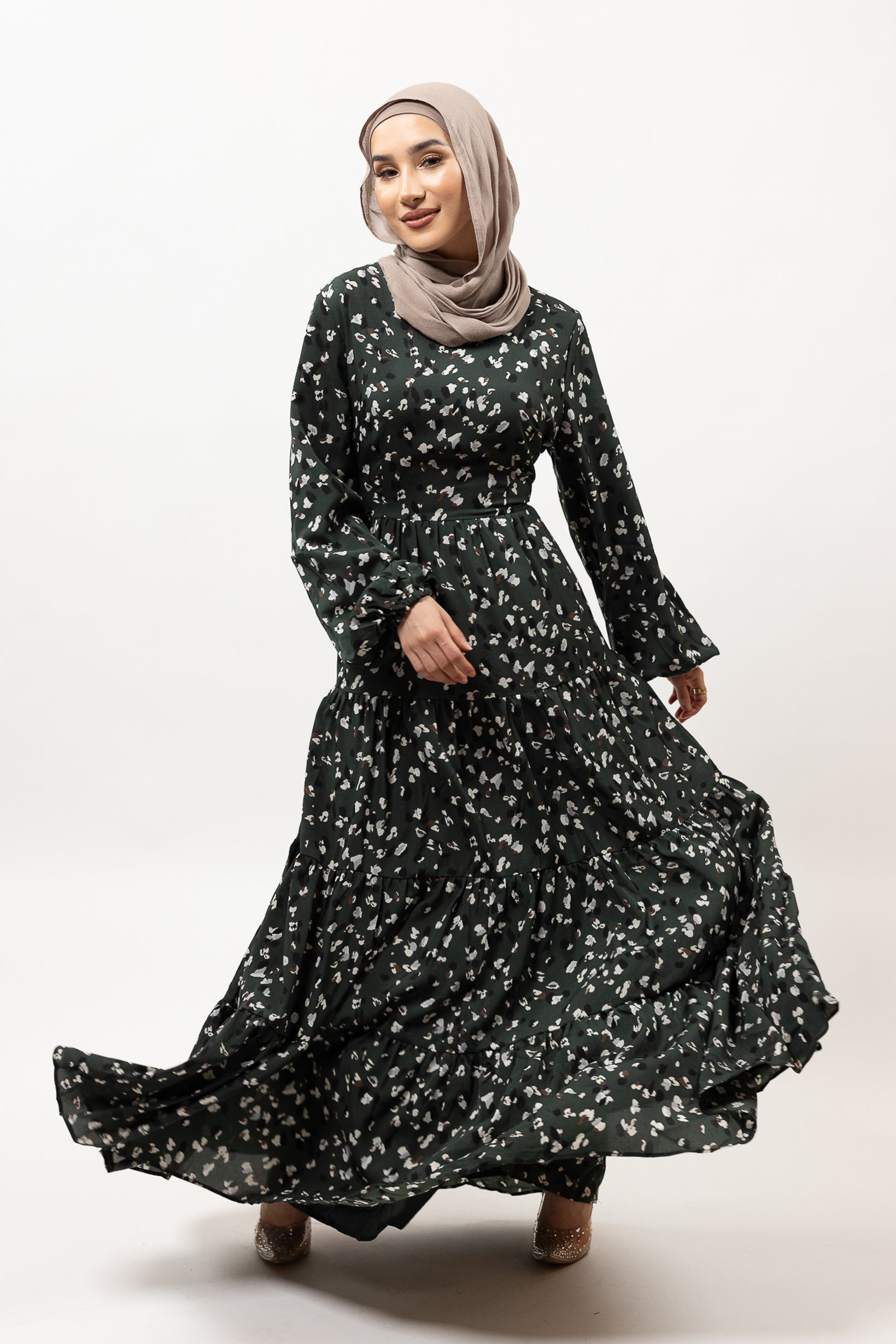 M8468Greenprint-dress-abaya