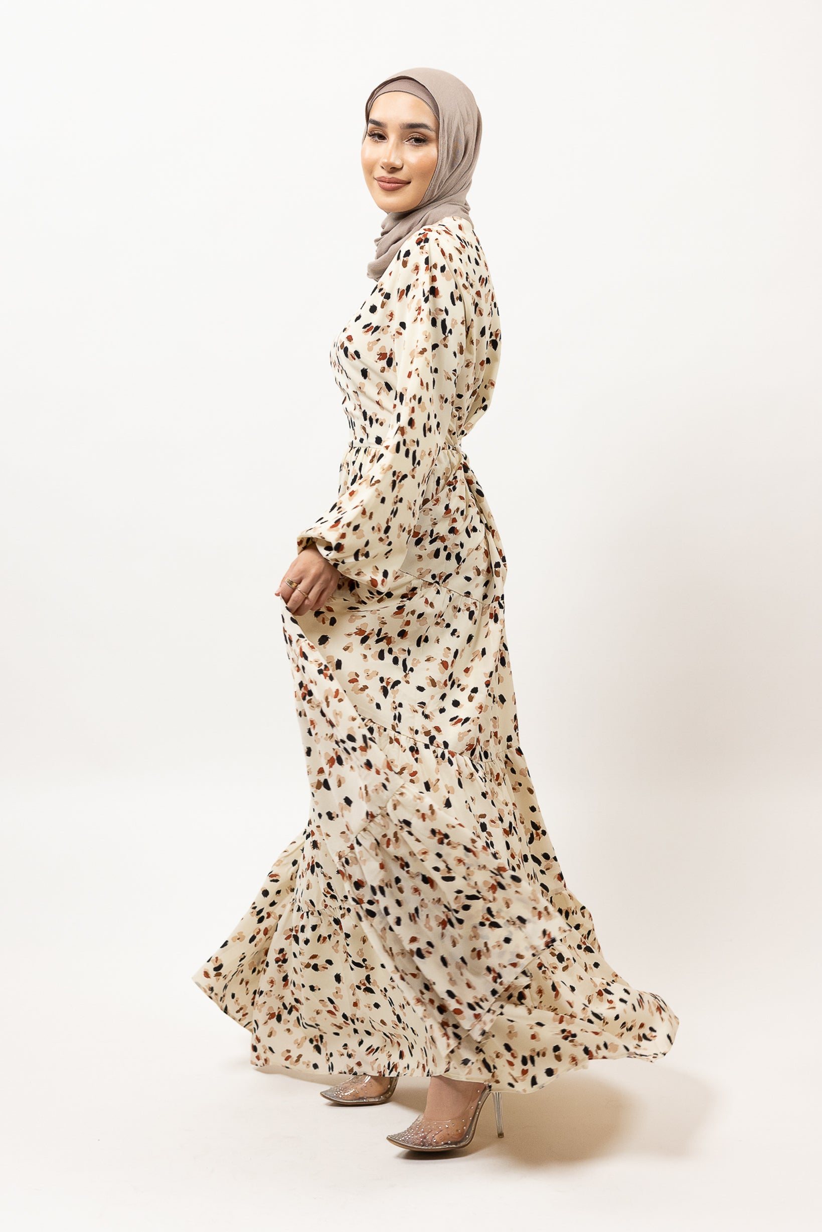 M8468Whiteprint-dress-abaya