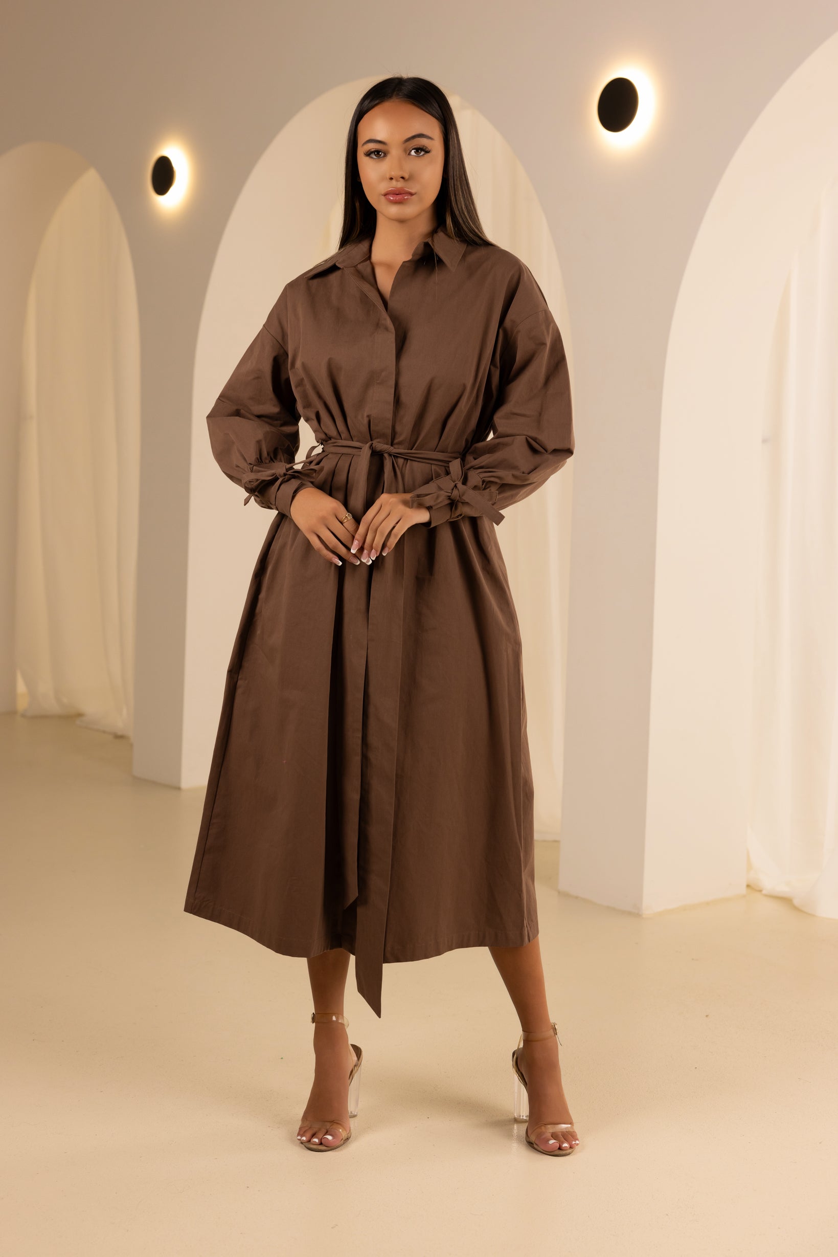 M8469Brown-trench-jacket