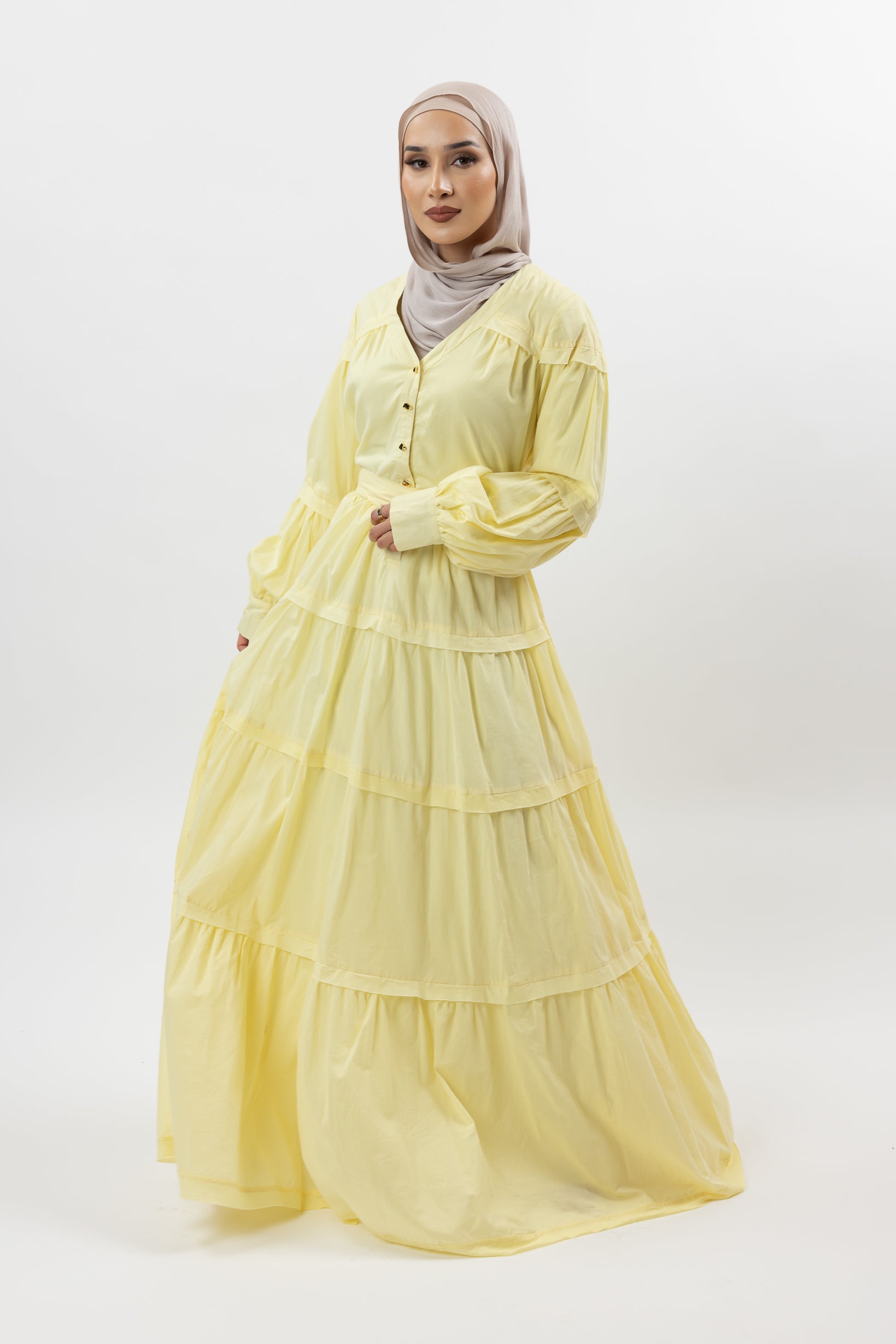 M8474Yellow-maxi-dress