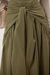 M8481Khaki-skirt