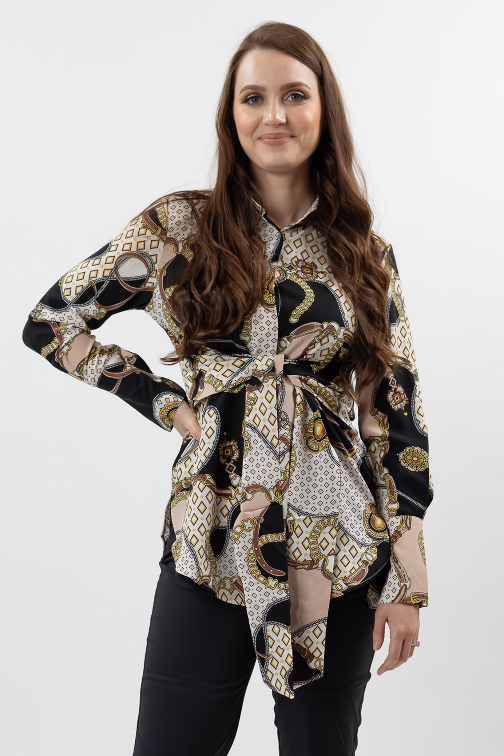 M8529BlackChainPrint-top-shirt