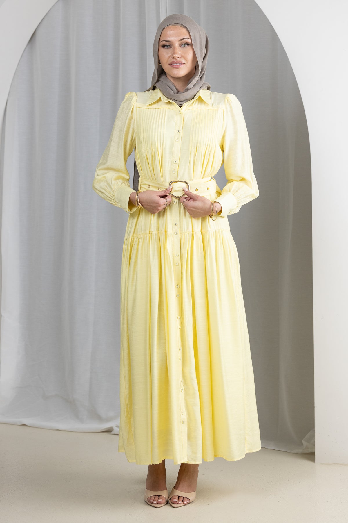 The Grand Kareena Maxi Shirt Dress - Women's Modest Dresses - Modelle