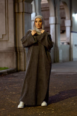 M8625Chocolate-dress-abaya