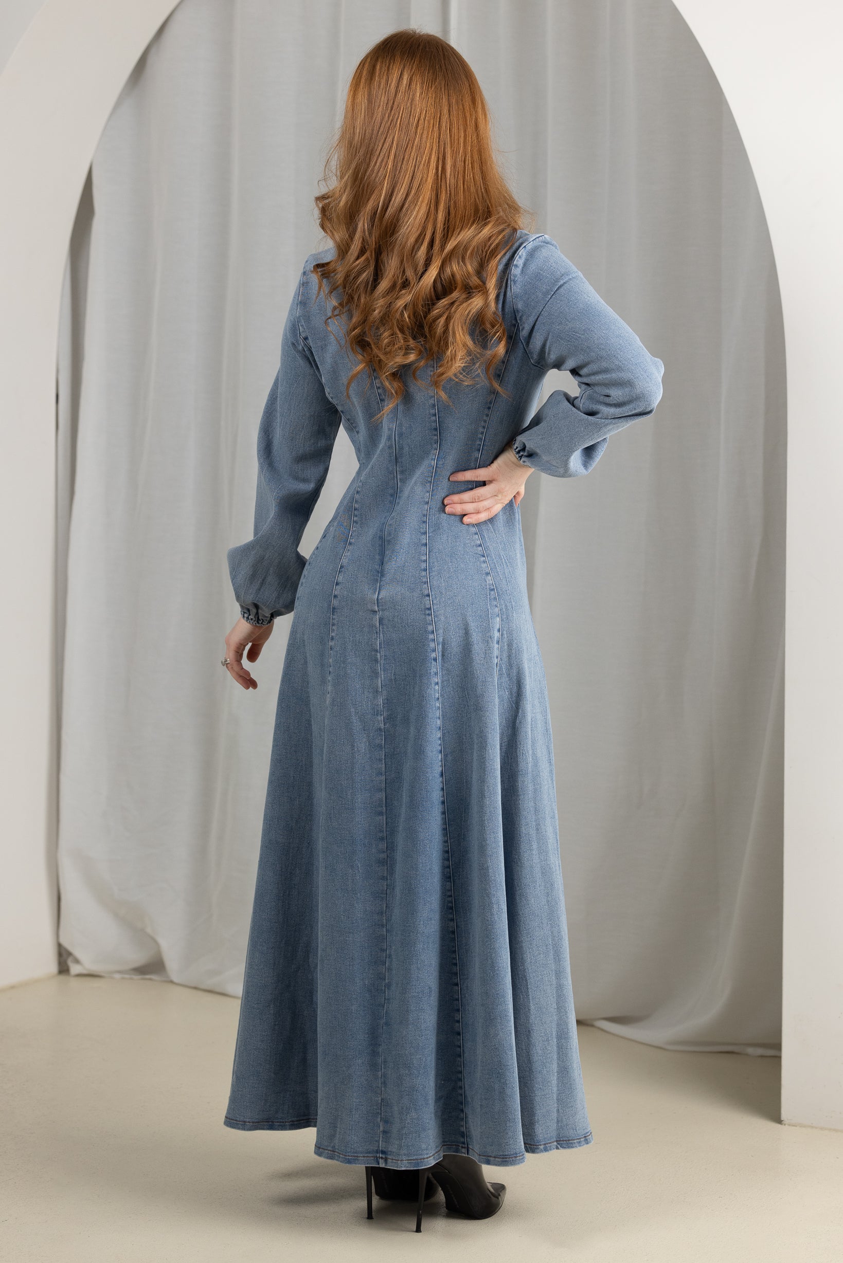 M8737-Denim-denim-dress