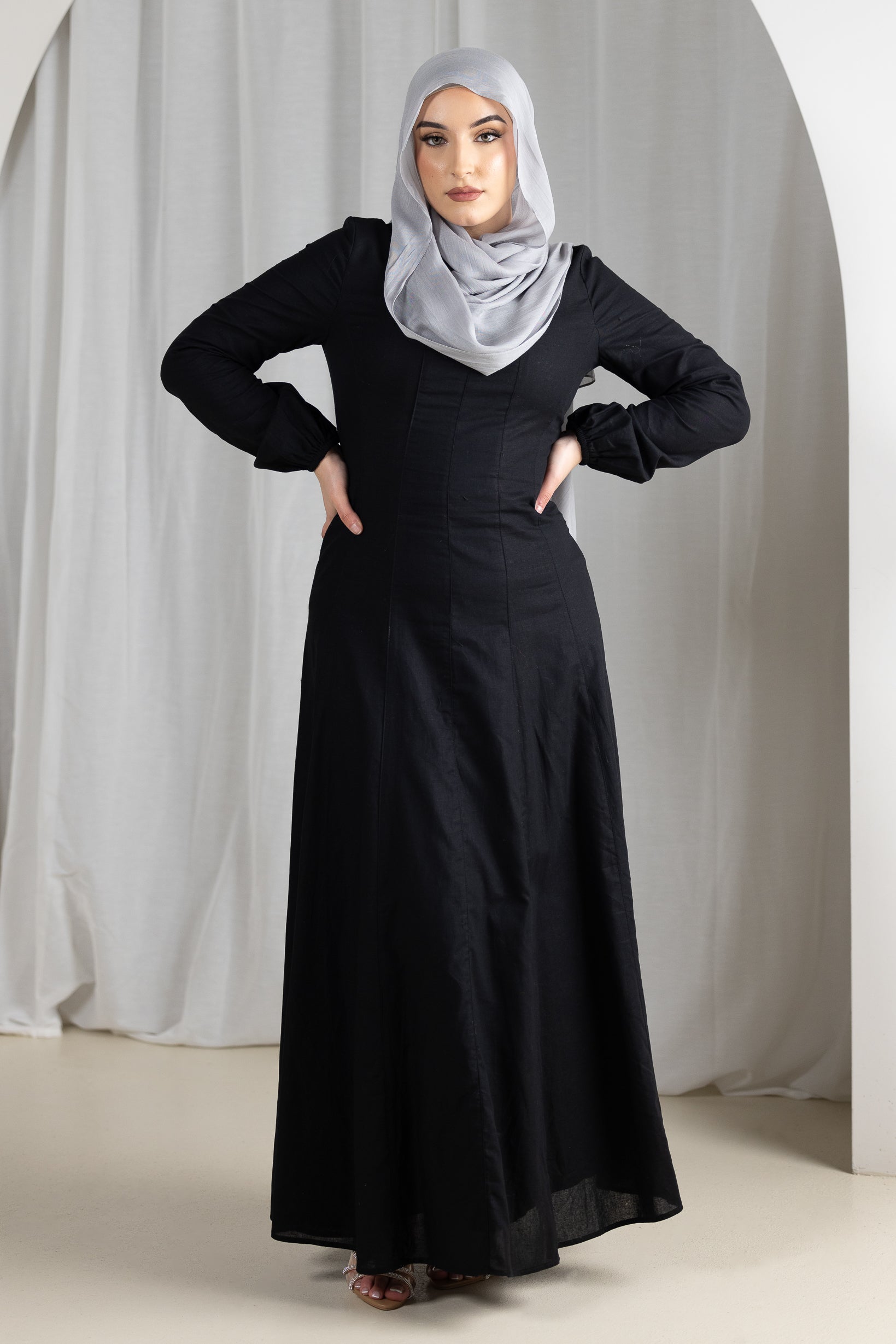 M8737Black-dress-abaya