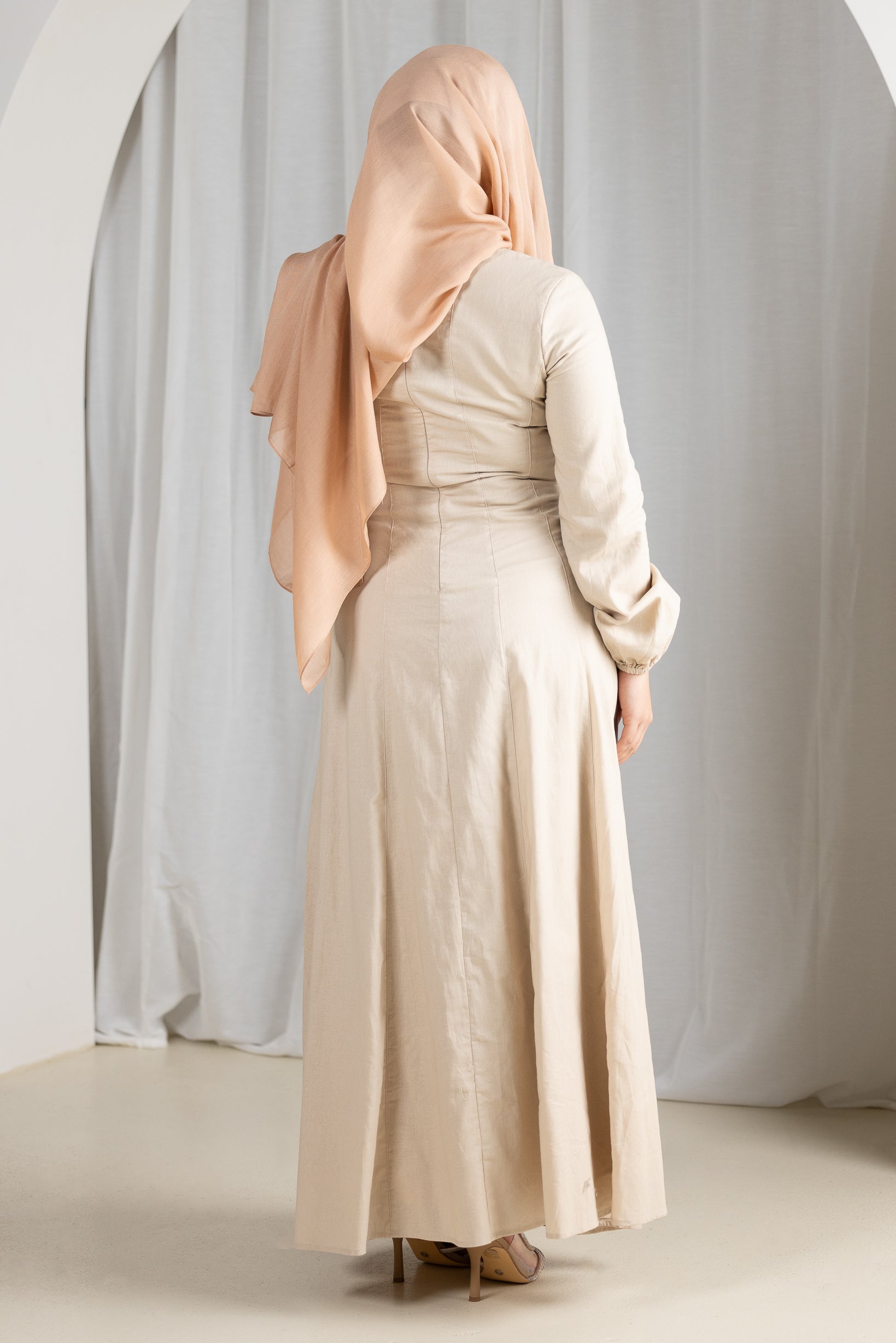 M8737Bone-dress-abaya