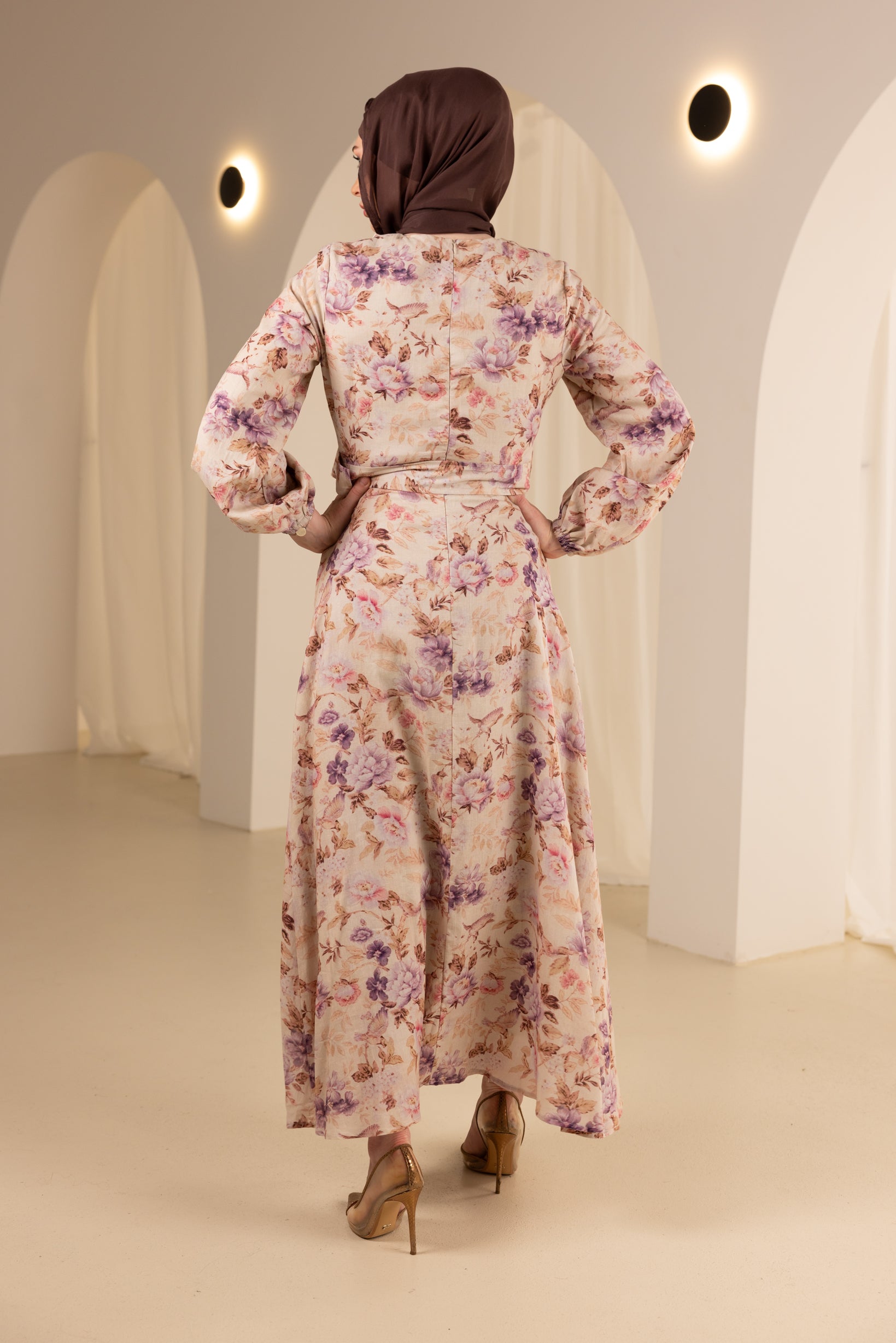 M8743PurpleFloral-dress-abaya