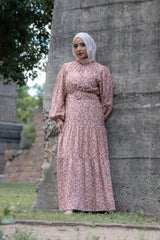 M8752BrownFloral-maxi-dress