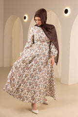 M8758BrownFloral-dress-abaya_