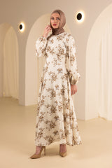M8759BrownFloral-dress-abaya