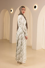 M8769GreenFloral-dress-abaya